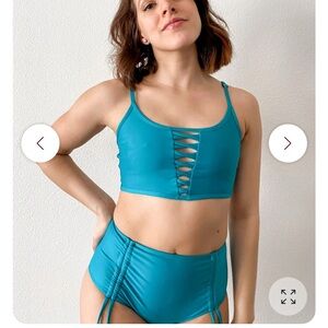 Catrina Polewear Teal Set